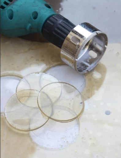 Fúrógépbe Fogható Burkolólap Lyukfúró Készlet – 10 Darabos Szett, 6-68 mm Méretekkel - Image 4