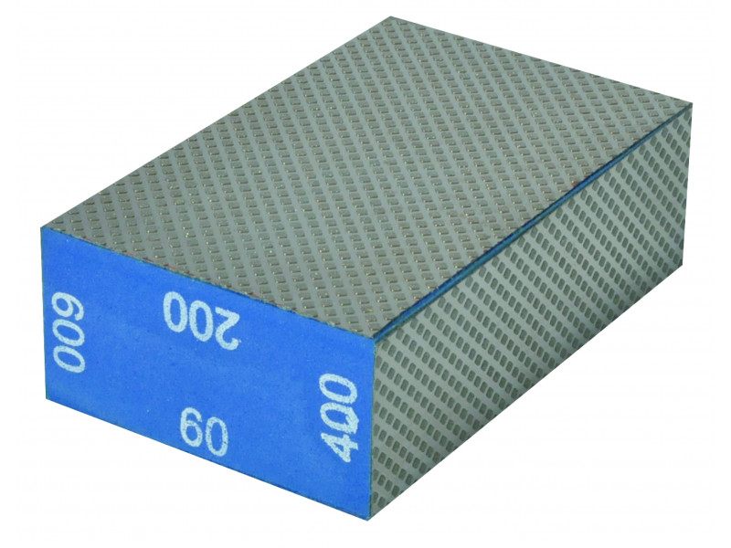 Gyémántszemcsés kézi csiszoló burkoló lapokhoz (60,200,400,600)