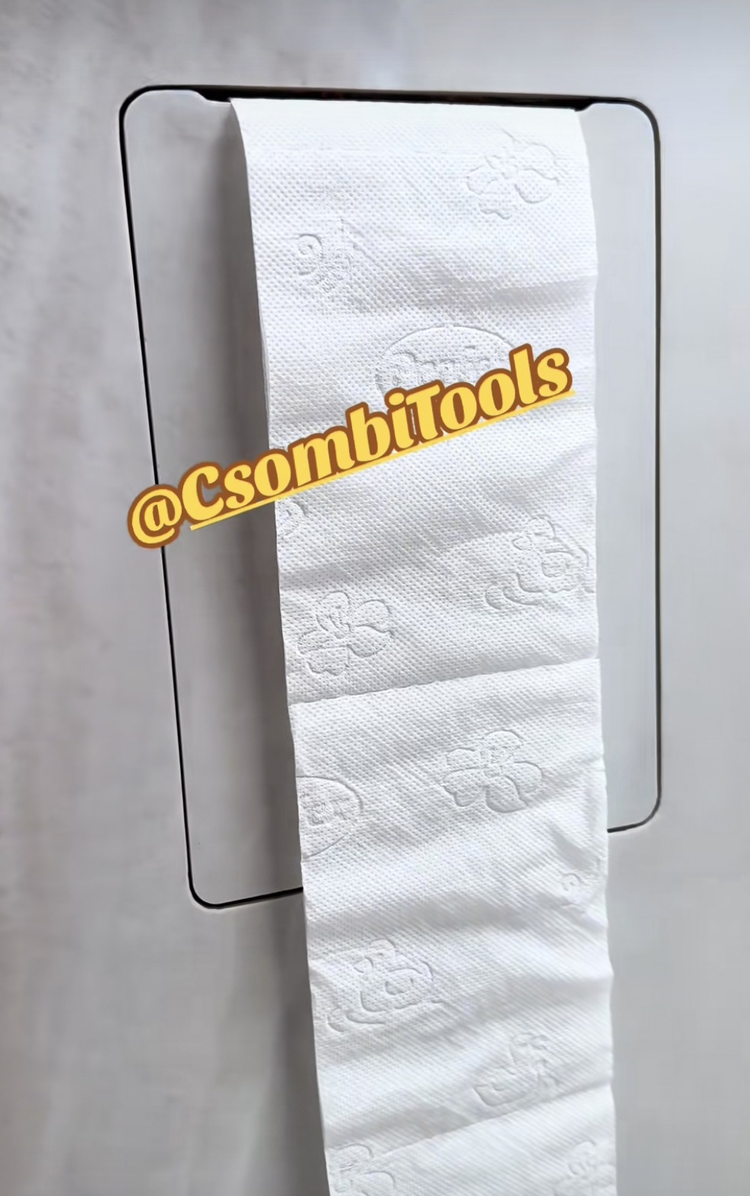 Beépíthető WC papír tartó - Image 3