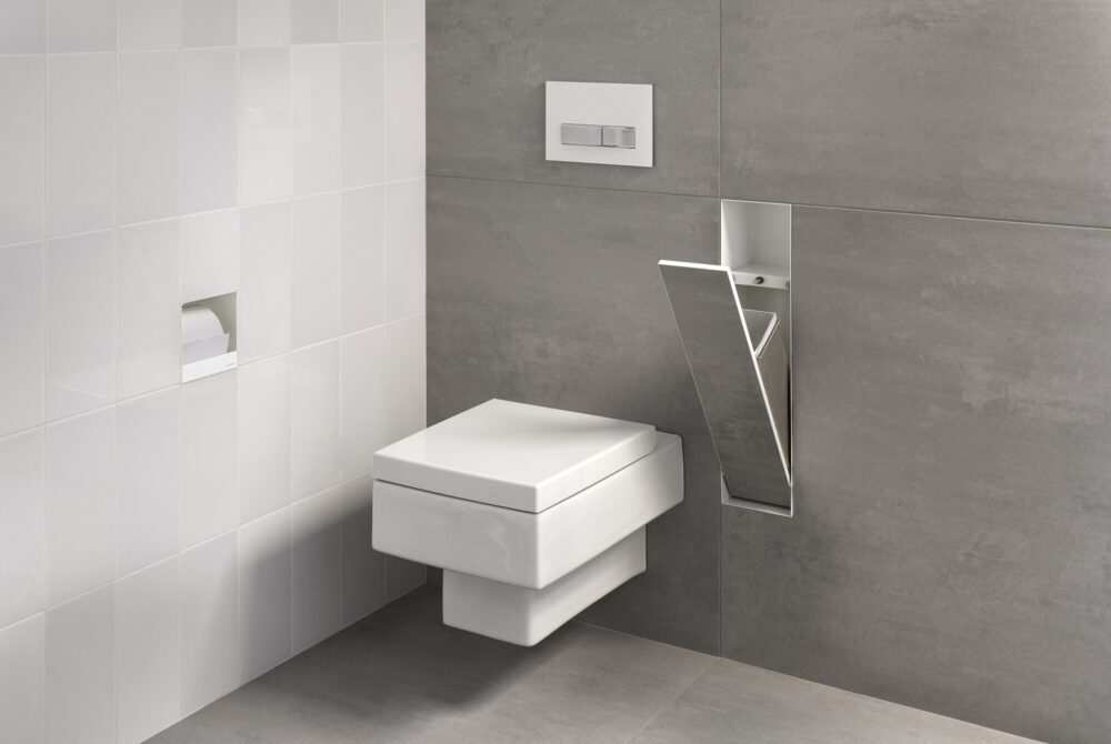 Beépíthető WC papír tartó szemetessel - Image 2